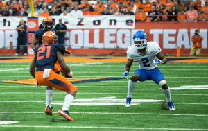 Syracuse's offense played sluggish on Sunday night despite running nearly 30 plays more than Middle Tennessee State.
