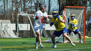 No. 6 Syracuse’s Will Mark registered a season-high 17 saves in net as No. 20 Delaware scored just two goals across the final three quarters. 