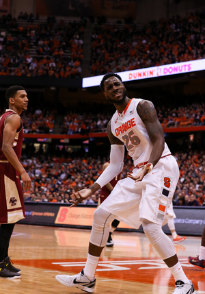 Rakeem Christmas scored 12 points on 5-of-8 shooting from the field, but was limited to 23 minutes due to foul trouble. 