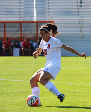 Maddie Pack has opened the eyes of the Syracuse coaching staff not with flashy moves, but a reserved demeanor that lends itself to the early success she's had.