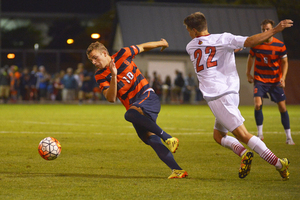 Julian Buescher assisted on both Syracuse goals in the Orange's 2-1 win over Dartmouth in the second round of the NCAA tournament.