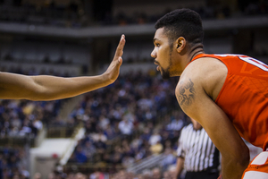 Michael Gbinije is living in the moment heading into his first meaningful and final postseason.