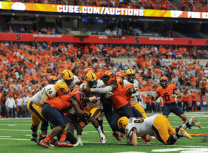 Before the season, Dino Babers heaped praise on his D-line. Said Babers: “I think our D-line has greatly improved.”