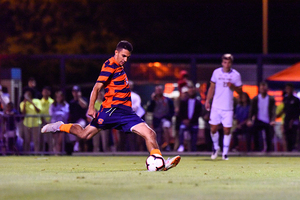 Massimo Ferrin is one of the key players in the SU midfield this year after arriving via transfer from UAB.