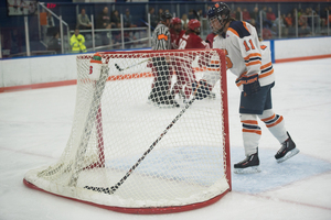 Syracuse only mustered one goal against the top-ranked Badgers. 