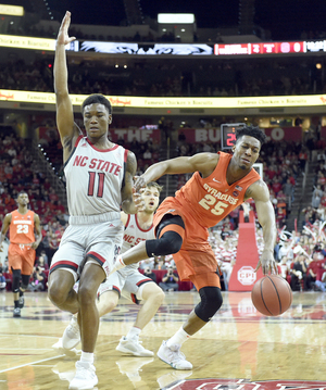 Tyus Battle scored just seven points in SU's loss.