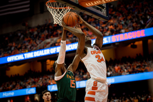 Bourama Sidibe and Syracuse defeated the Hurricanes by 20 points in the Carrier Dome last year.