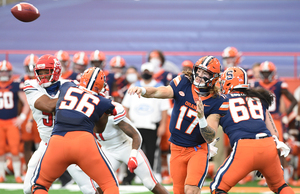 Despite being one of the best teams in the country on fourth down early in Dino Babers' tenure, Syracuse has struggled on fourth down throughout this season. 