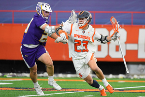 Tucker Dordevic led SU’s midfield in points last year with 23 goals and eight assists.