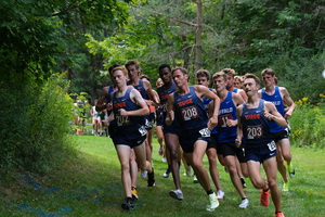 Nathan and Sam Lawler ran together at Pittsford Mendon High School (New York), and now are reunited at Syracuse.