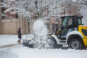 The Snow and Ice Department began preparing its snow plow fleet for the winter season in August, although it faces worker shortages because of the COVID-19 pandemic.