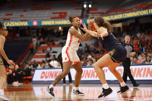 Asia Strong recorded a season-high three blocks in her third-straight game with double-digit points as the Orange fell to No. 7 Notre Dame.