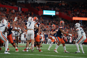 After going undrafted, Andre Szmyt signed with the Chicago Bears as a free agent.