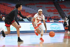 Between the end of the third and beginning of the fourth quarter, SU went on a 16-0 run.