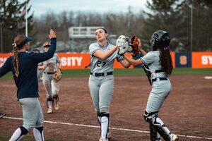 Following three losses against Clemson last weekend, Syracuse swept its doubleheader versus Colgate.