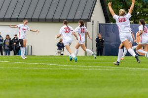 Syracuse defeated St. Bonaventure 3-0 Sunday in its final nonconference match of the season. The Orange hold their best record entering ACC play since 2022.