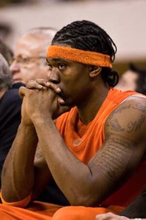 Paul Harris looks on during No. 8 Syracuse's 78-60 loss to No. 4 Pittsburgh Monday night at the Petersen Events Center. Harris scored nine points and fouled out of the game with three minutes remaining. 