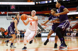 Tiana Mangakahia has double-digit assists in every game this season. She had 12 Thursday.