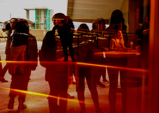 Some students who are members of registered student organizations are allowed to enter the Carrier Dome. 