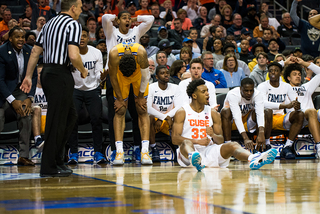 Hughes hit a long ball while being fouled in the first half, and made the free throw to complete a four-point play.